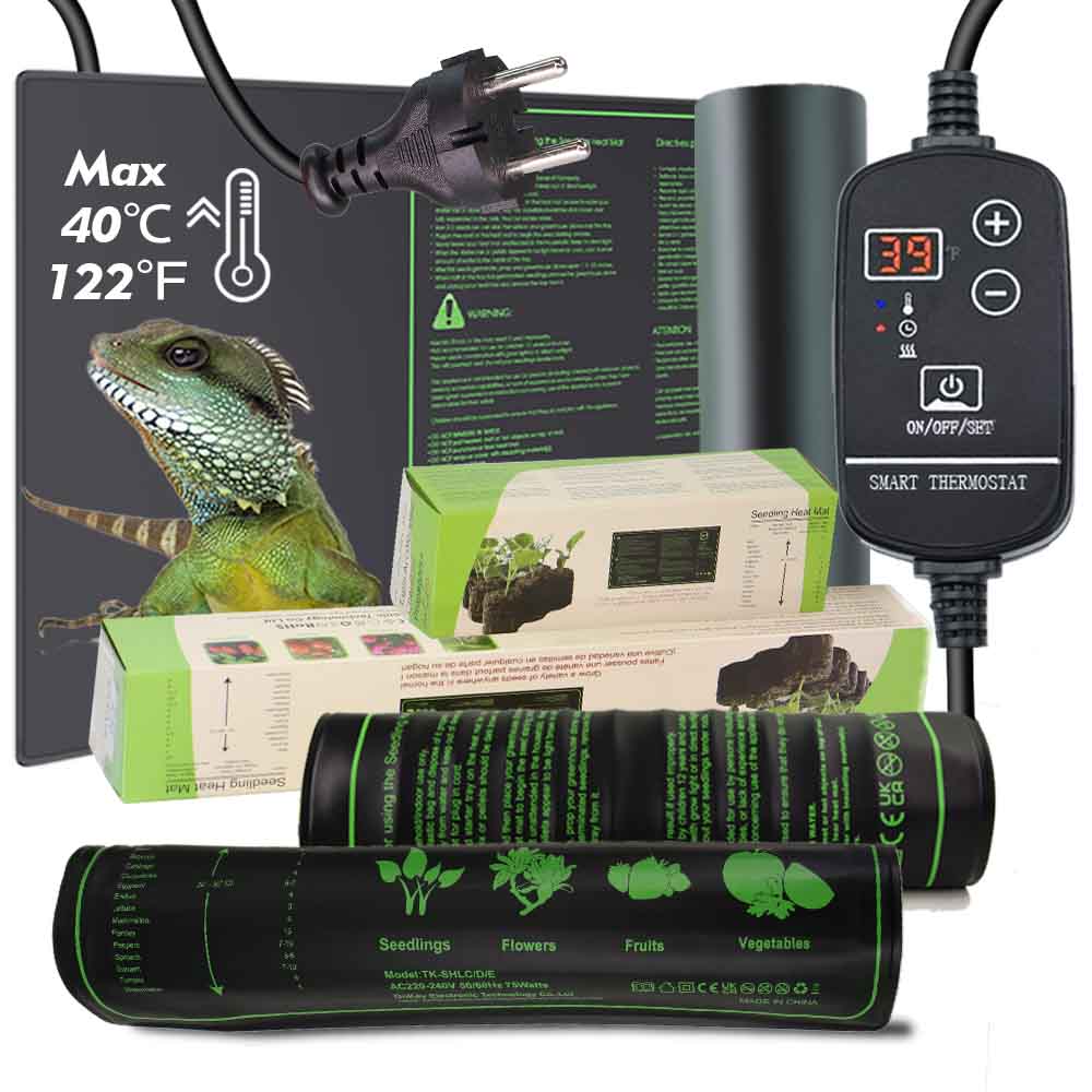 Seedling Heat Pad - Bantalan pemanas tanaman 7-100W, tikar panas