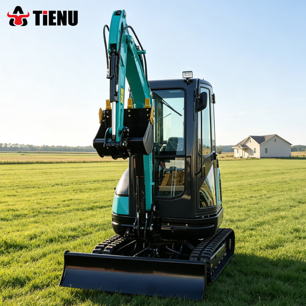 Urban Farming Indoor - Excavator Mini Hidrolik, Excavator Mini Beroda