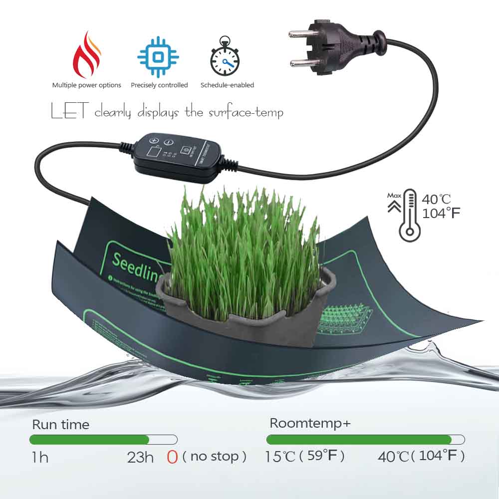 Bantalan pemanas tanaman 7-100 - Seedling Heat Pad ulasan dan harga