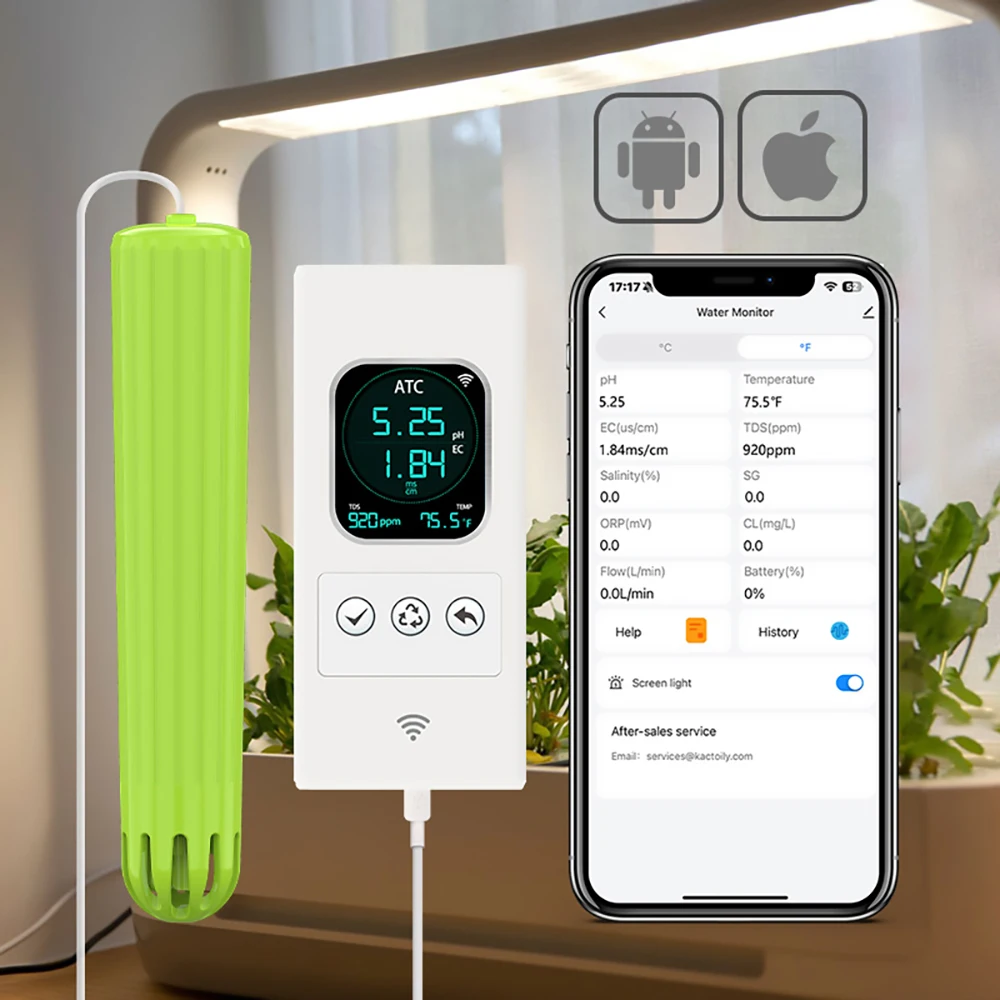 Kit Sensor WiFi 4-in-1 Kactoil - Urban Farming Indoor ulasan dan harga