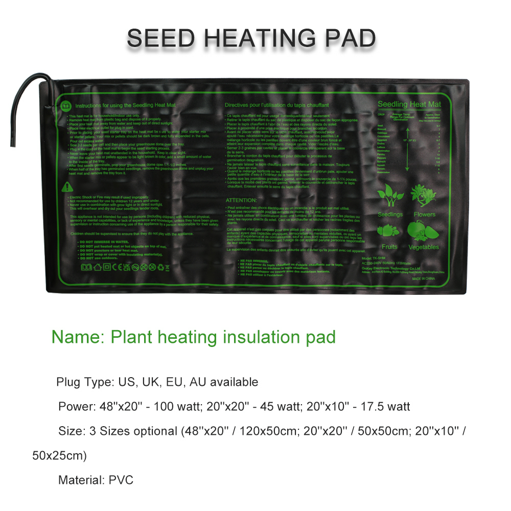 Bibit Bantalan Pemanas 3 Ukura - Seedling Heat Pad ulasan dan harga