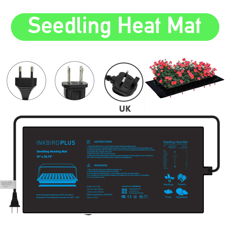 20.75X10CM EU/US/UK/AU Plug Bi - Seedling Heat Pad ulasan dan harga